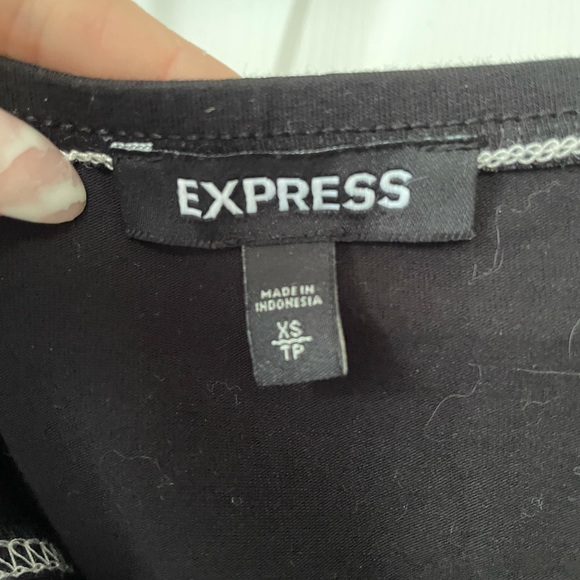 NWOT Express Rocky Barnes Black Dress - Picture 2 of 6